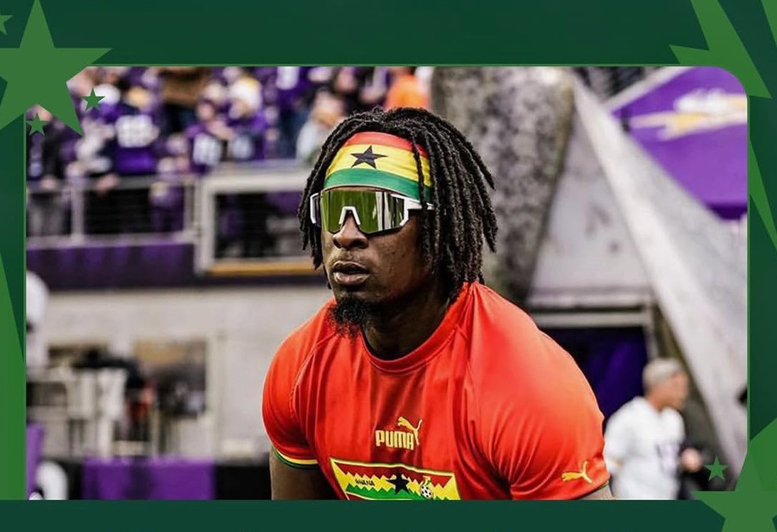 Brian Asamoah II in Ghana kit